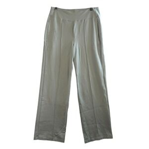 Athleta Eastbound Wide Leg‎ Pants Womens Size 8 Sage Green Tencel Blend